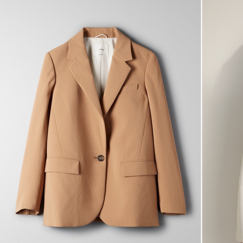 ISO Wilfred tan nostalgia blazer